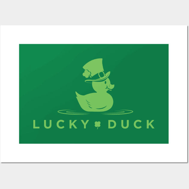 Lucky Duck Wall Art by zacrizy